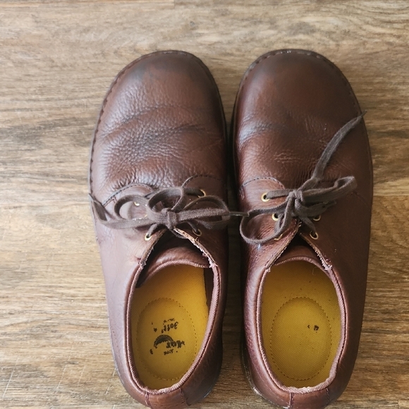 Dr. Martens Dark Brown Leather Oxfords - Picture 6 of 8